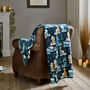 Festive Village Super Soft Fleece Throw 140 X 180cm, thumbnail 1 of 4