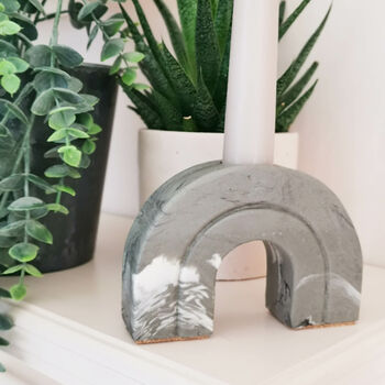 Stone And Marble Arched Candleholder, 3 of 6