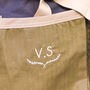 Personalised Embroidered Organic Gardening Waist Apron, thumbnail 2 of 8