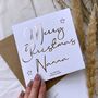 Merry Christmas Nana! Special Christmas Card, thumbnail 4 of 5