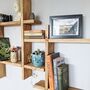 Reclaimed Wooden Wall Mounted Display Shelf, thumbnail 4 of 8