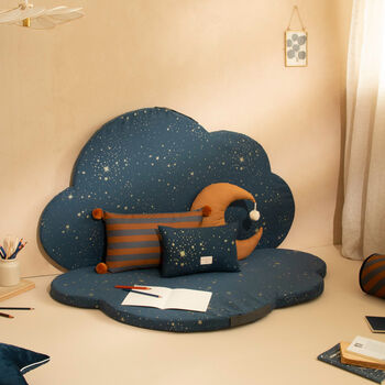 Cloud Foldable Play Mat In Natural And Gold Stella, 2 of 3