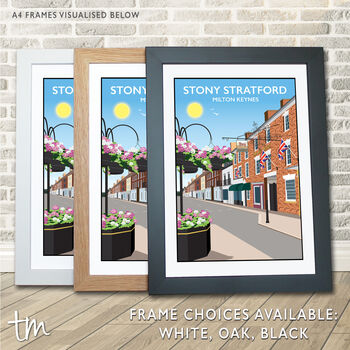 Stony Stratford, Milton Keynes, Buckinghamshire Print, 2 of 6