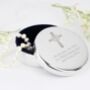 Personalised Cross Trinket Box, thumbnail 2 of 3