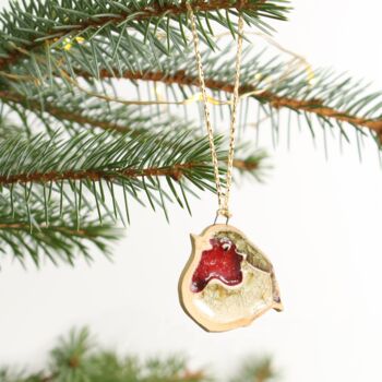 Set Of Three Handmade Ceramic Christmas Decorations, 2 of 7