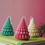 Origami Christmas Tree Candles, thumbnail 1 of 4