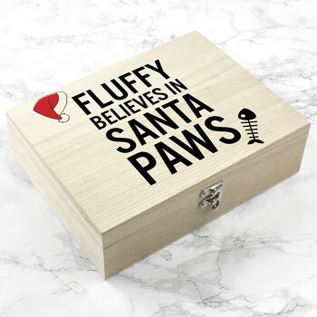 Personalised Pets Santa Paws Christmas Eve Box, 5 of 6