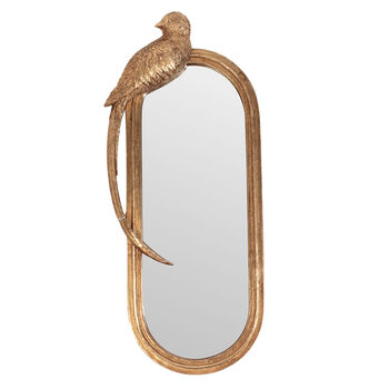 Elegant Gold Bird Wall Mirror, 2 of 2