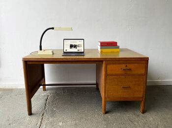 1950’s Vintage Ministry Of Defence Desk, 6 of 11