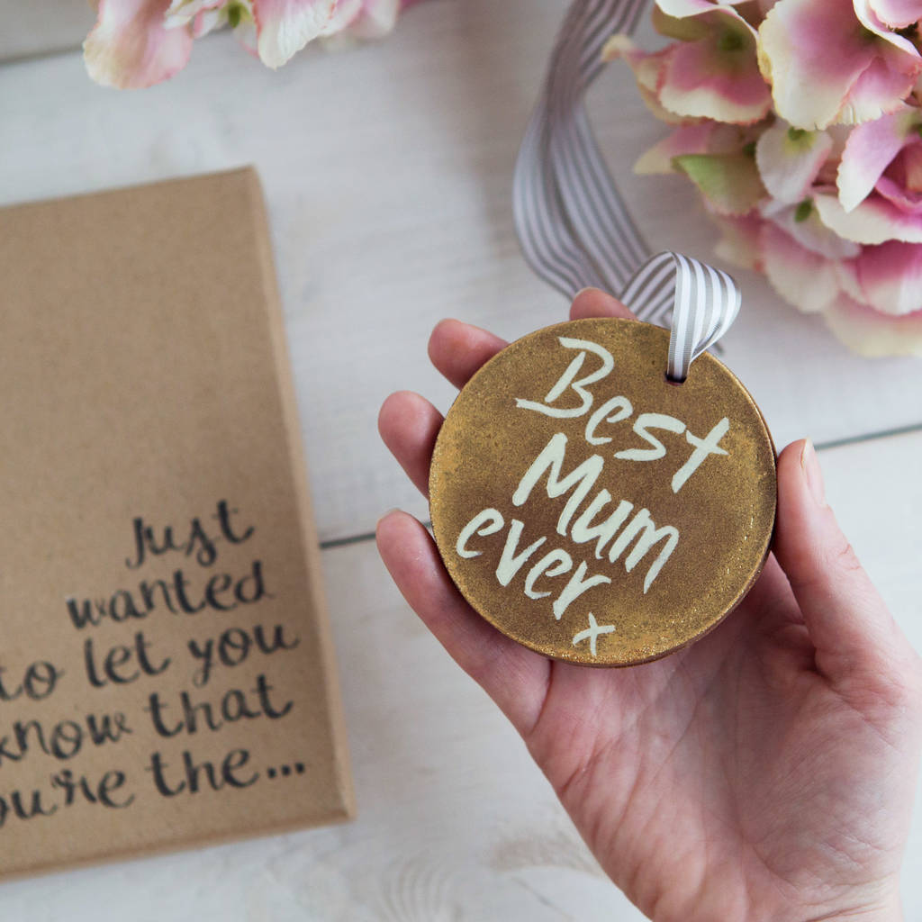 'best mum ever' chocolate medal by bagstock & bumble ...