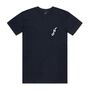 Hoy Classics Downtown Organic T Shirt Navy, thumbnail 1 of 2