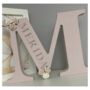 Wooden Letters Nursery Decor New Baby Gift, thumbnail 1 of 5
