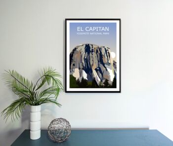 El Capitan Yosemite National Park Landscape Art Print, 3 of 3