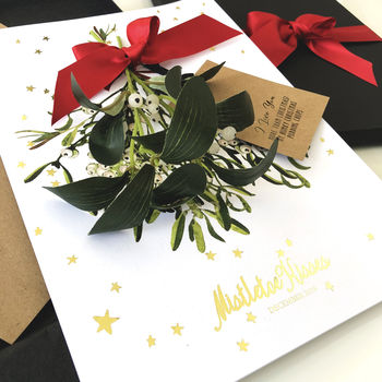 Luxury Special Mistletoe Christmas Card Scented, 9 of 10