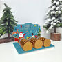 Santa Personalised Acrylic Chocolate Coin Advent Calendar, thumbnail 1 of 3