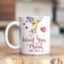 Dog Breed To The Moon Ceramic Mug, thumbnail 1 of 11