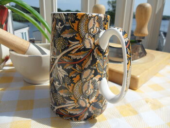 Small Jug In William Morris Seedling Tapestry Design, 4 of 9