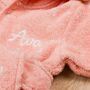 Personalised Trixie Lion Towelling Bathrobe, thumbnail 4 of 10