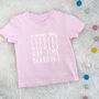 'My Favourite Things' Personalised Baby T Shirt, thumbnail 3 of 6