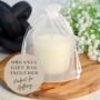 50th Birthday Gift For Her Personalised Frosted Candle, thumbnail 2 of 6