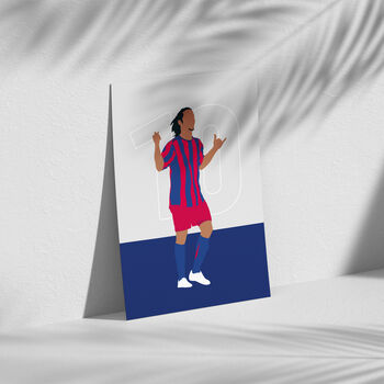 Ronaldinho Barcelona Poster, 2 of 3