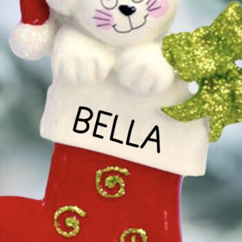 Personalised Pet Christmas Decoration, 4 of 4
