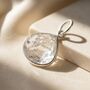 Silver Herkimer Diamond April Birthstone Pendant, thumbnail 1 of 2