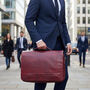 Large Genuine Leather Business Bag, Messenger Bag, Briefcase, thumbnail 4 of 8