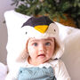 Handmade Organic Cosy Penguin Hat, thumbnail 7 of 10