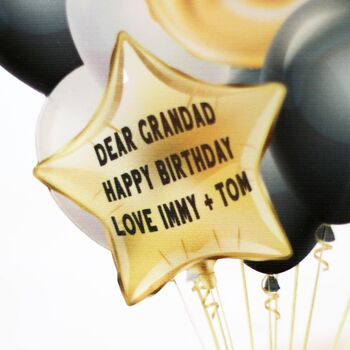 Personalised Helium Balloon Card, Age, 3 of 6