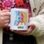 Personalised 'Neon Cowgirl' Horse / Pony Mug, thumbnail 3 of 3