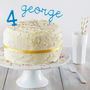 Personalised Birthday Cake Topper, thumbnail 3 of 6