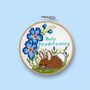 Busy Daydreaming Cross Stitch Kit, thumbnail 1 of 10