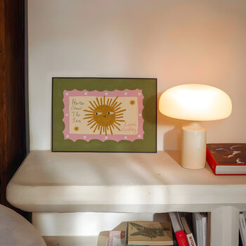 Here Comes The Sun Little Darling Nursery Print, 8 of 9