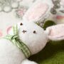 Bunny In Carrot Bed Felt Craft Mini Kit, thumbnail 3 of 5