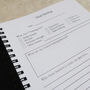 Workout Three Months Training Log Book, thumbnail 3 of 7