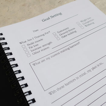 Workout Three Months Training Log Book, 3 of 7