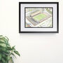 Huddersfield Town Leeds Road Stadium Art Print, thumbnail 1 of 3