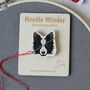Wooden Dog Needle Minder, thumbnail 6 of 8
