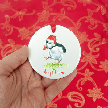 Puffin Christmas Tree Decoration, 5 of 8