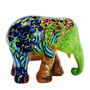 Elephant Conservation Hand Decorated 7cm Art Piece, thumbnail 1 of 12