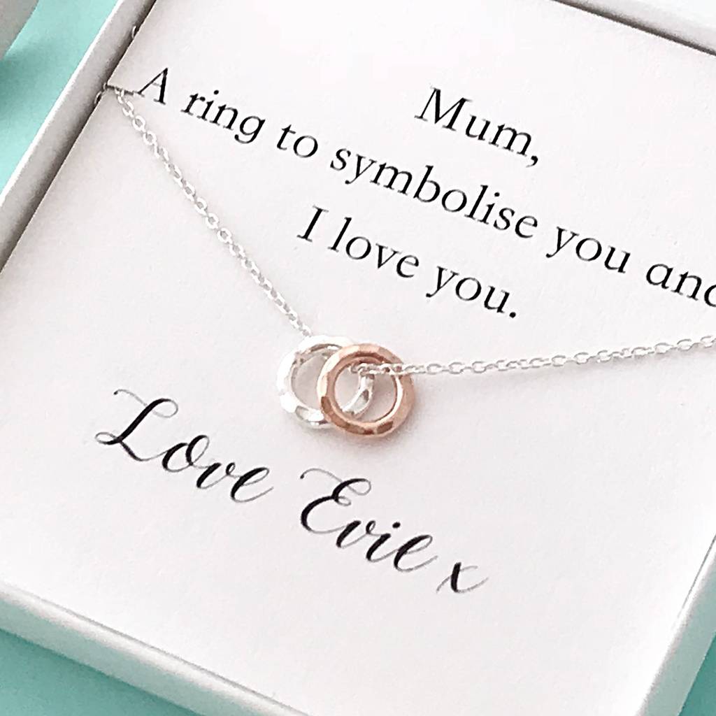 Personalised Mother Daughter Necklace: A Unique Gift | Merci Maman