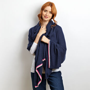 Renee Wool / Cashmere Wrap, 4 of 10