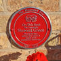 Personalized Large Fun Heritage Gift Blue Plaque, thumbnail 2 of 4