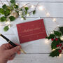 Christmas Wishes Card Red, thumbnail 1 of 2