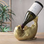 Gold Thirsty Fish Bottle Holder, thumbnail 1 of 4