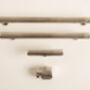 Silver Solid Brass Knurled Kitchen Handles And Knobs, thumbnail 2 of 7