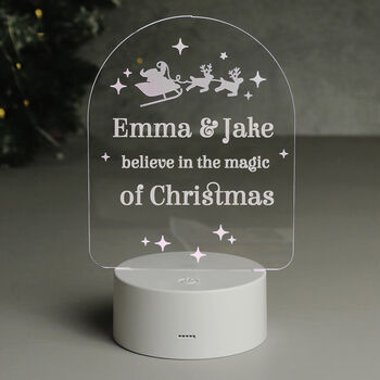 Personalised Free Text Christmas LED Light, 5 of 12