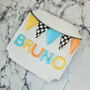 Racing Car Biscuit Gift Box, Personalised Birthday Gift, thumbnail 7 of 12