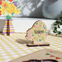 Pop Out Wooden Easter Egg Card, thumbnail 3 of 5